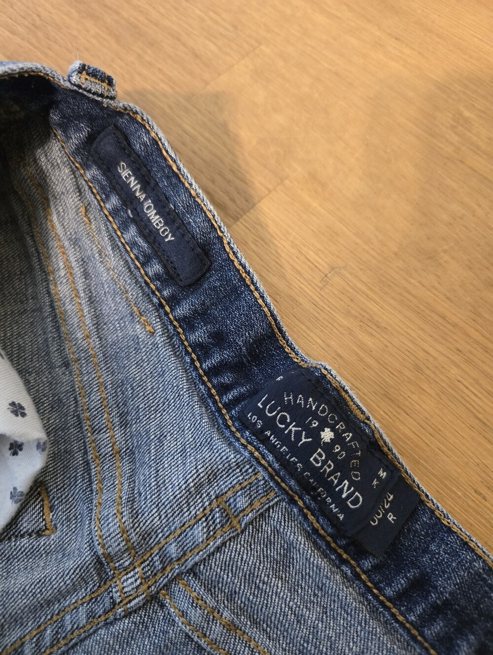 Lucky Brand Sienna Tomboy Jeans Women's 00/24R Straight Leg Stretch Denim - Picture 4 of 12